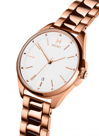 Women's Stainless Steel Analog Wrist Watch 28000002-D