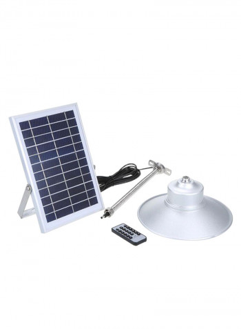Pendants Ceiling Light With Remote Control And Solar Panel White/Black