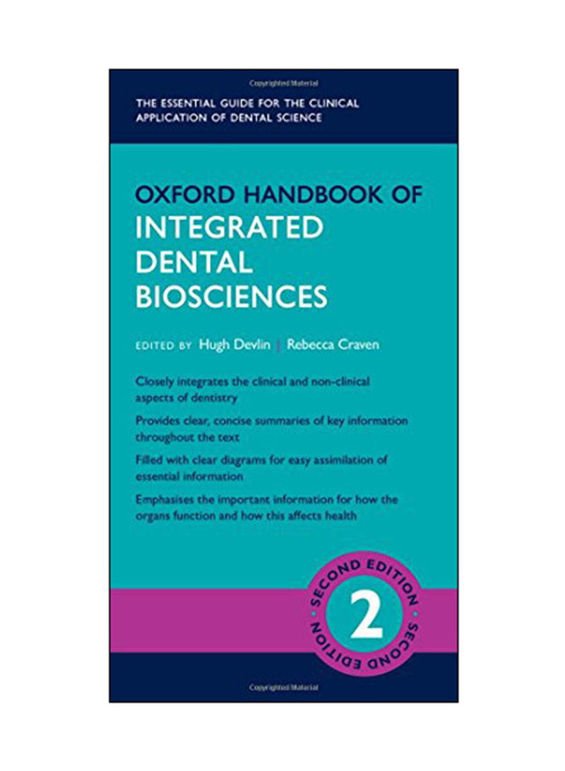 Oxford Handbook Of Integrated Dental Biosciences Paperback 2