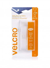Sticky Back Fabric Tape White