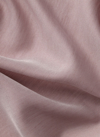 2-Piece Window Curtain Set Pink 145x300centimeter