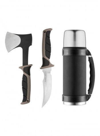 3-Piece Outdoor Utility Set Black