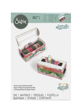 Bigz Die Washi Tape Box Multicolour