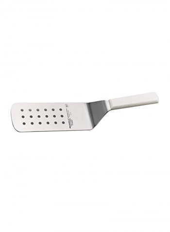 Perforated Cake Turner Silver 8x3inch