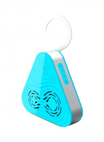 Wireless Waterproof Shower Speaker Blue