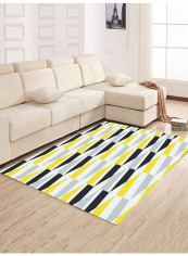 Modern Colors Patching Rectangle Mat Multicolour 80(W)x120(L)centimeter