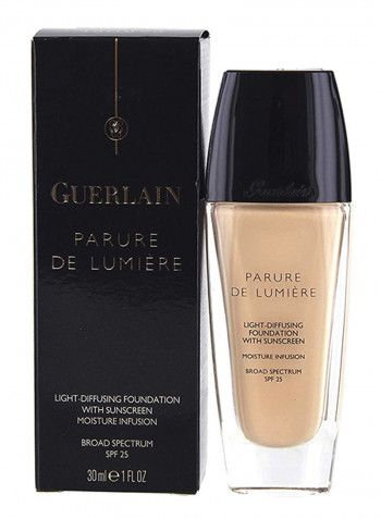 Parure De Lumiere Light Diffusing SPF 25 Moisture Foundation 01 Beige Pale