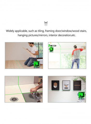 12 Lines Laser Level Tool Multicolour