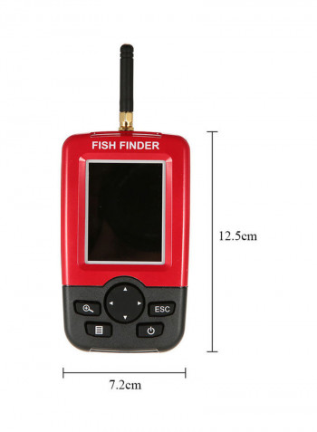 Wireless Sonar Sensor Transducer Fishfinder Kit 12.5x7.2x2.7cm