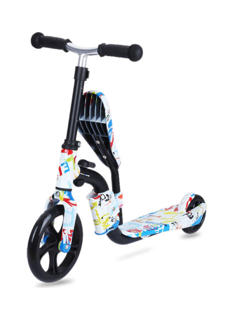 2-In-1 Adjustable Scooter and Balance Bike