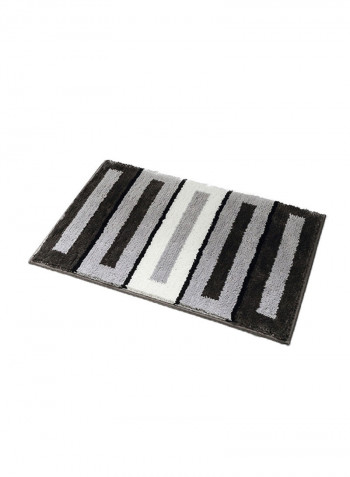 Striped Anti Slip Doormat Multicolour 50x80centimeter