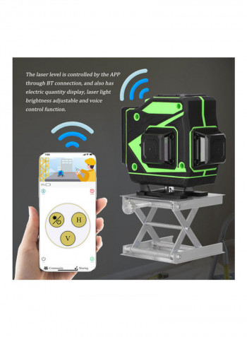 Multifunctional 3D 12 Lines Laser Level Tool Multicolour
