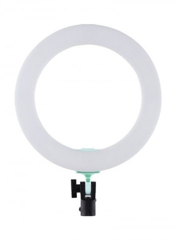 LED Ring Light with Phone Holder White/Blue