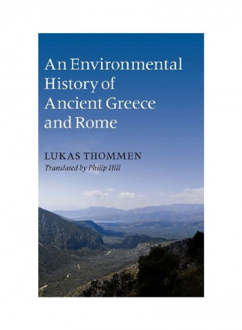 An Environmental History Of Ancient Greece And Rome Hardcover
