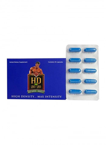 High Density Herbal Supplement - 10 Capsules