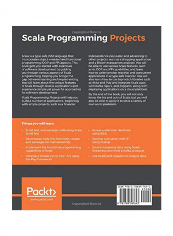 Scala Programming Projects Paperback