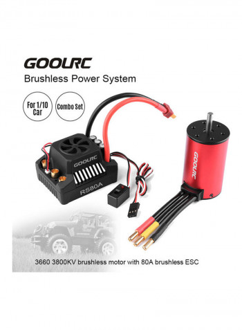 Brushless Motor and 80A ESC