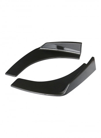 2-Piece Universal Car Front Body Shovel Deflector Spoiler Lip Splitter