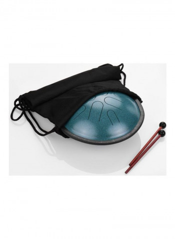 Portable Steel Tongue Drum With Sticks