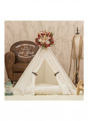 Removable And Washable Canvas Fabric Nest Pet Tent 50x50x60cm reviews Removable And Washable Canvas Fabric Nest Pet Tent 50x50x60cm