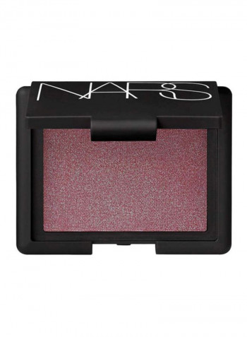 Shimmering Finish Blush Maroon