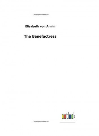 The Benefactress Hardcover English by Elisabeth Von Arnim - 2018