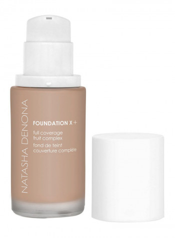 X + Full Coverage Liquid Foundation 45N Medium-Neutral Undertone