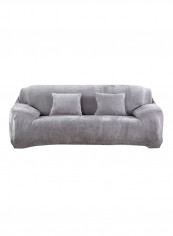 Winter Warm Sofa Cover Silver Grey 40x15x30centimeter