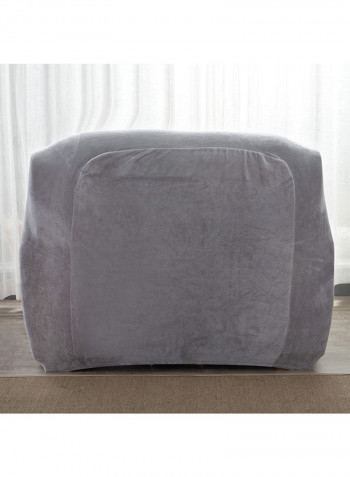 Winter Warm Sofa Cover Silver Grey 40x15x30centimeter