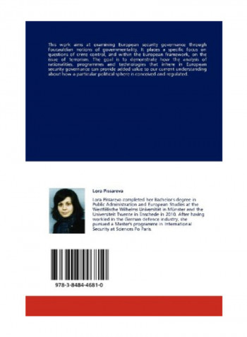 European Security Governance Paperback