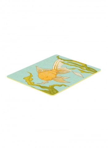 Fish Kitchen Mat Multicolour 11 x 11inch