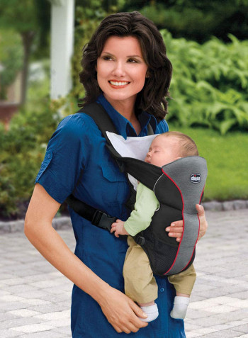 Ultra Soft Infant Carrier - Black/Grey