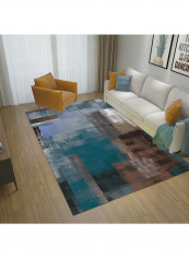 Classic Style Anti-Skidding Carpet Multicolour 140x200cm