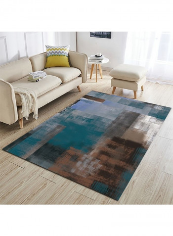 Classic Style Anti-Skidding Carpet Multicolour 140x200cm