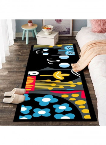 Modern 3D Cute Print Rectangle Eco-Friendly Soft Rug Multicolour 140x200cm