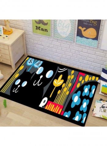 Modern 3D Cute Print Rectangle Eco-Friendly Soft Rug Multicolour 140x200cm