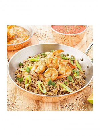 Stainless Steel Skillet Silver 6.5c6.5x1.4inch