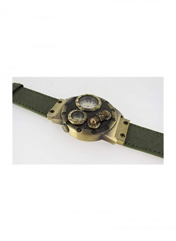 Verne Voyage Brass Dual Quartz Watch