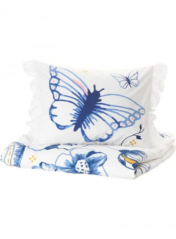 Printed Rectangular Pillowcase Cotton Multicolour 150x200cm