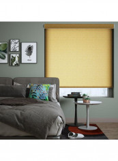 Single Mist Solar Non-Blackout Roller Blind Shade Beige 160x175cm