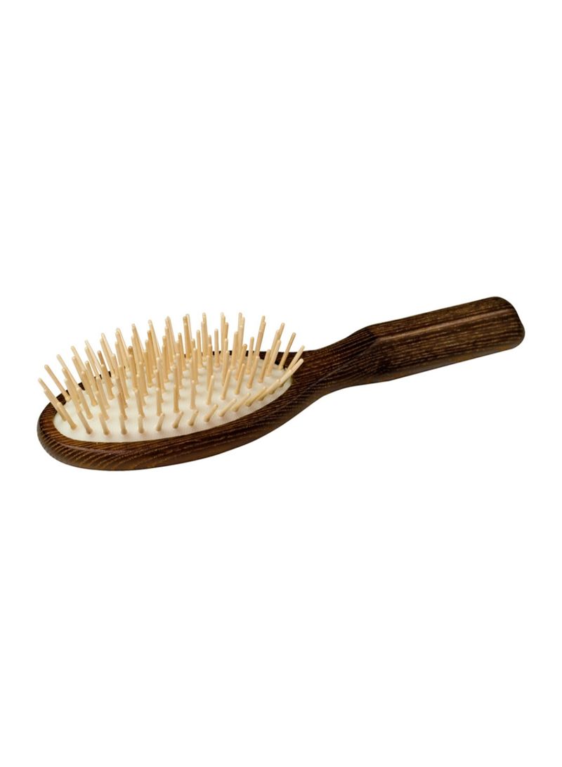 Wooden Hair Brush Multicolour 21.5centimeter