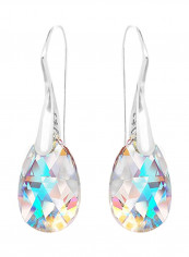 925 Sterling Silver Dangle Earrings With Swarovski