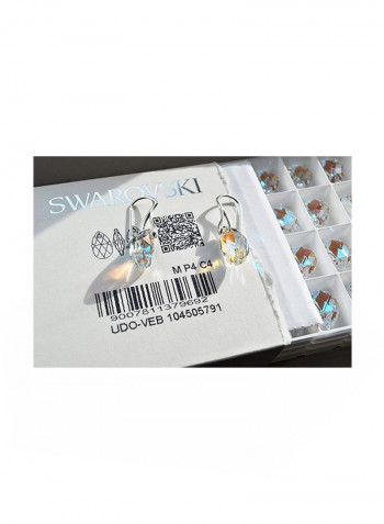 925 Sterling Silver Dangle Earrings With Swarovski