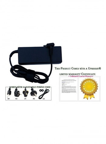 19.5V 6.15A 120W AC/DC Adapter Black