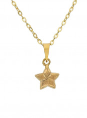 Chain Necklace With Star Pendant