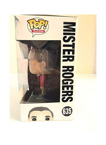 Mister Rogers with Puppet Vinyl Figure Toy 4 x 6inch