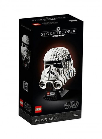 647-Piece Star Wars Stormtrooper Helmet Building Set