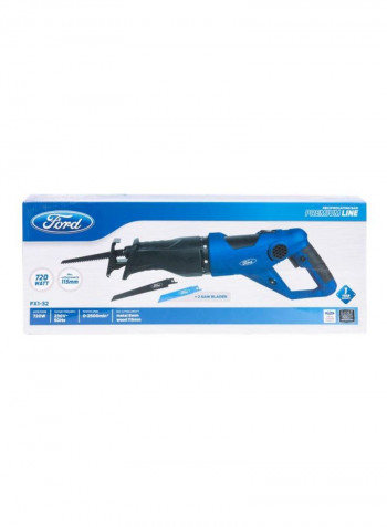 Reciprocating Saw Blue/Black