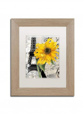 Paris Blanc Framed Wall Art multicolour 11 x 14inch