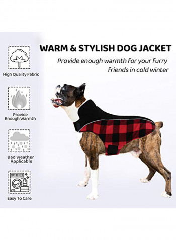 Queenmore Warm Dog Jacket Red XXX-Large
